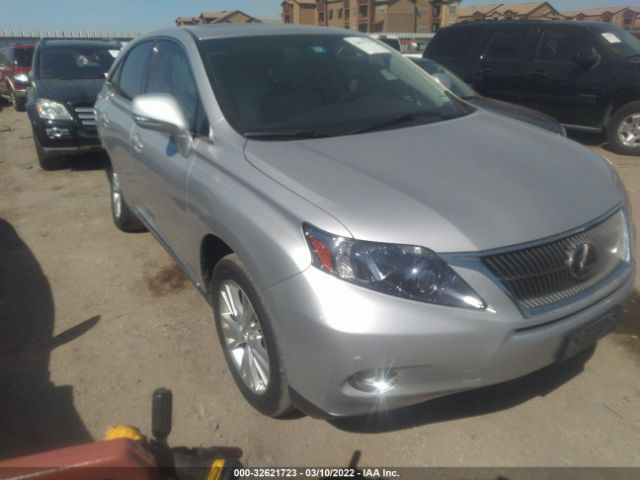 LEXUS RX 450H 2011 jtjzb1ba4b2005901