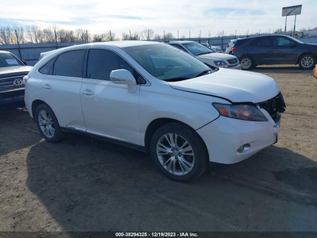 LEXUS RX 450H 2011 jtjzb1ba4b2405361