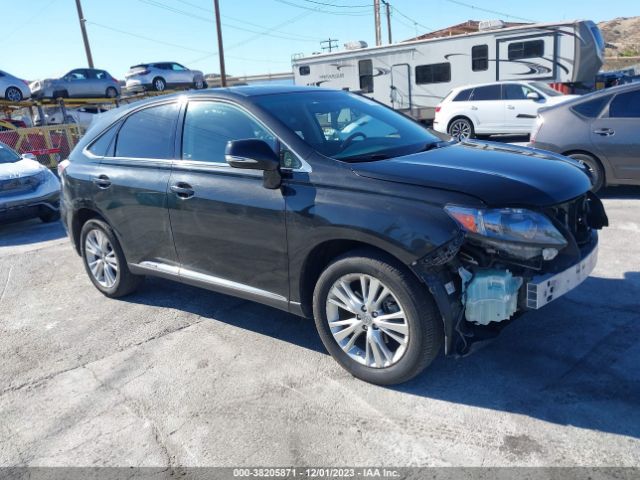 LEXUS RX 450H 2011 jtjzb1ba4b2405604