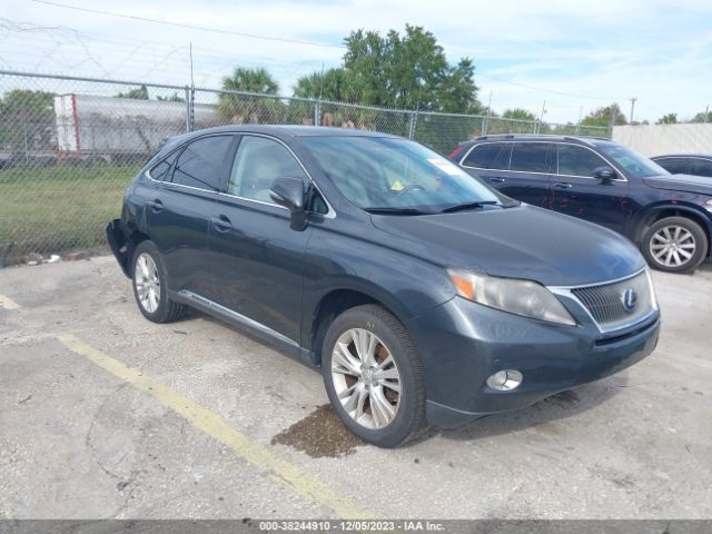 LEXUS RX 450H 2010 jtjzb1ba5a2001063