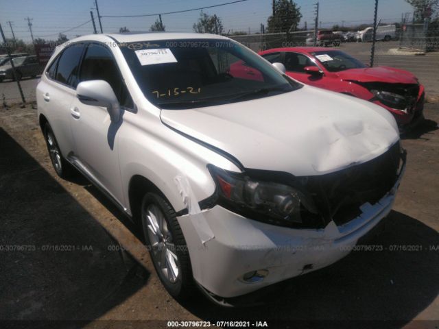 LEXUS RX 450H 2010 jtjzb1ba5a2001760