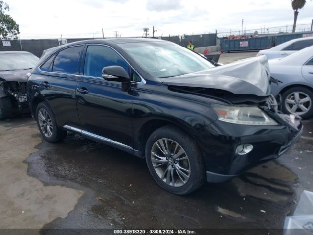 LEXUS RX 450H 2013 jtjzb1ba5d2412936