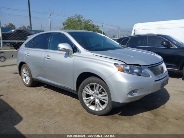 LEXUS RX 450H 2010 jtjzb1ba6a2002335