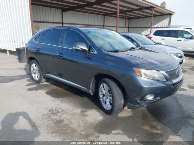 LEXUS RX 450H 2010 jtjzb1ba6a2002996