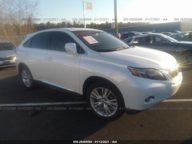 LEXUS RX 450H 2012 jtjzb1ba6c2407002