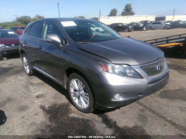 LEXUS RX 450H 2012 jtjzb1ba6c2407999