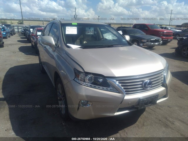 LEXUS RX 450H 2013 jtjzb1ba6d2412704