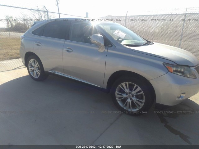 LEXUS RX 450H 2010 jtjzb1ba7a2001940