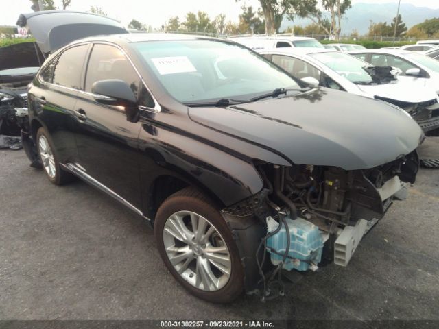 LEXUS RX 450H 2010 jtjzb1ba7a2002781