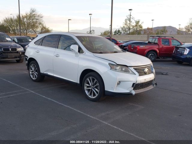 LEXUS RX 450H 2013 jtjzb1ba7d2007600