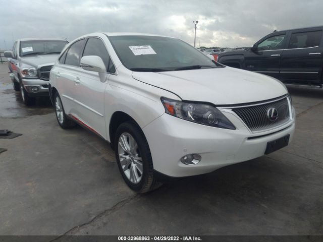 LEXUS RX 450H 2012 jtjzb1ba9c2406510