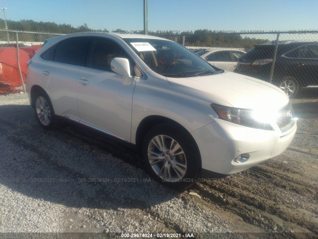 LEXUS RX 450H 2010 jtjzb1baxa2001043