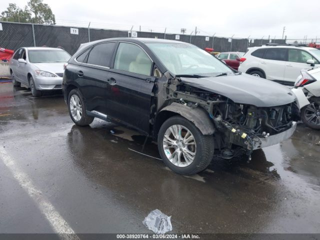 LEXUS RX 450H 2010 jtjzb1baxa2001138