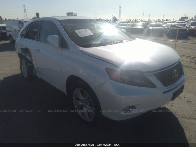 LEXUS RX 450H 2010 jtjzb1baxa2003584