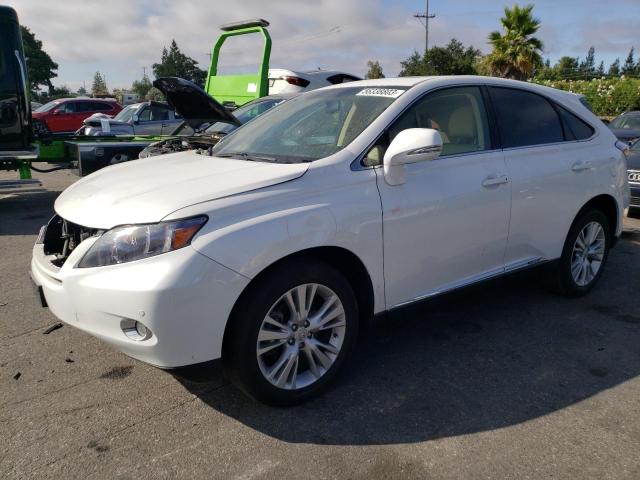 LEXUS RX 450 2010 jtjzb1baxa2400325