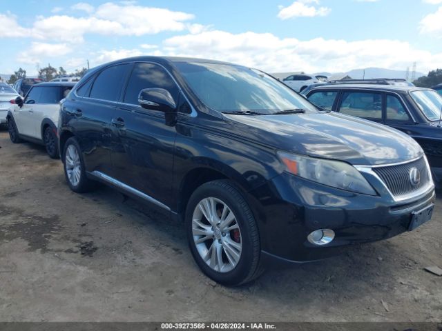 LEXUS RX 450H 2011 jtjzb1baxb2004848