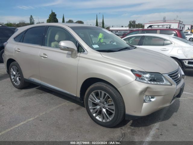 LEXUS RX 450H 2013 jtjzb1baxd2007686