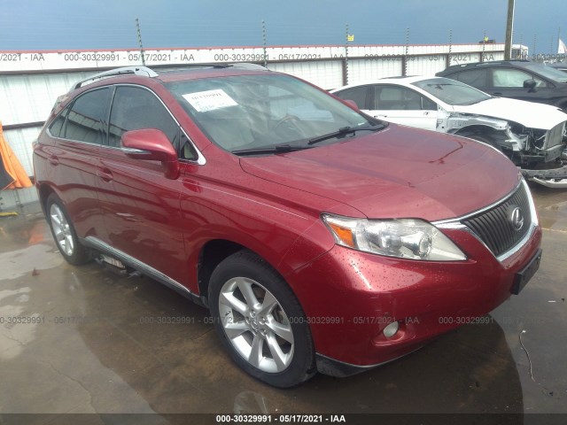 LEXUS RX 350 2010 jtjzk1ba3a2001126