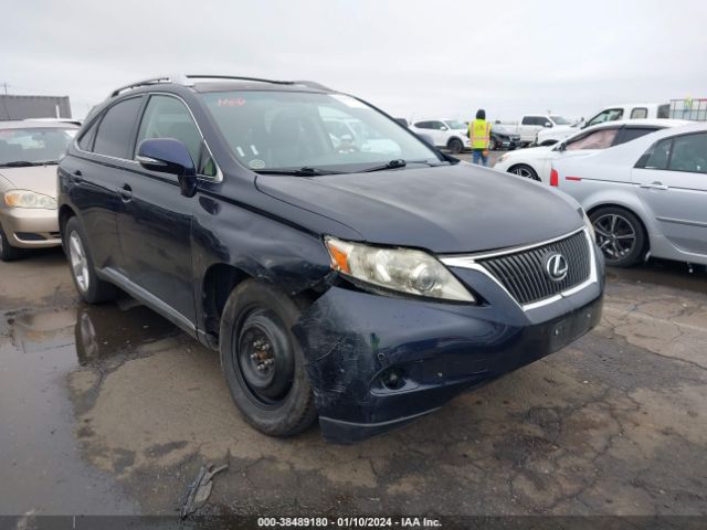 LEXUS RX 350 2010 jtjzk1ba3a2002437