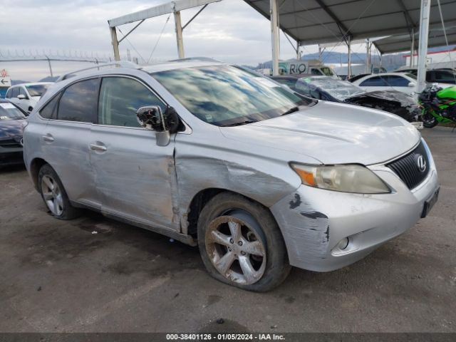 LEXUS RX 350 2010 jtjzk1ba3a2402255