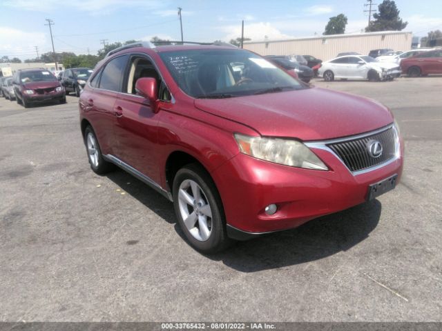 LEXUS RX 350 2010 jtjzk1ba3a2408038