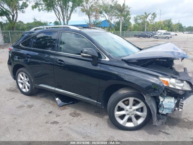 LEXUS RX 350 2010 jtjzk1ba6a2401245