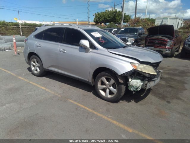 LEXUS RX 350 2010 jtjzk1ba6a2402587