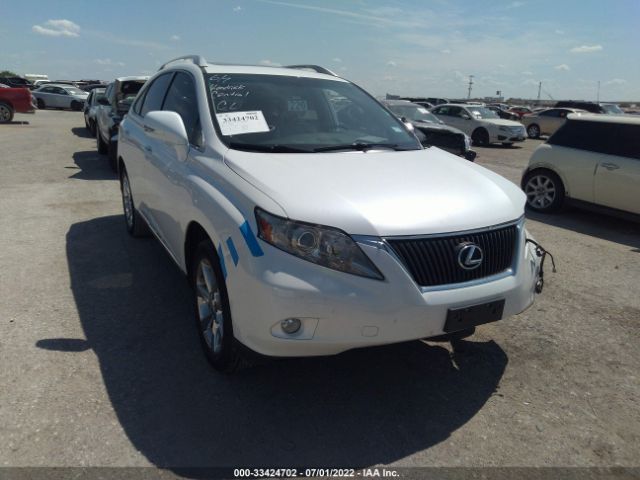 LEXUS RX 350 2010 jtjzk1ba6a2403139