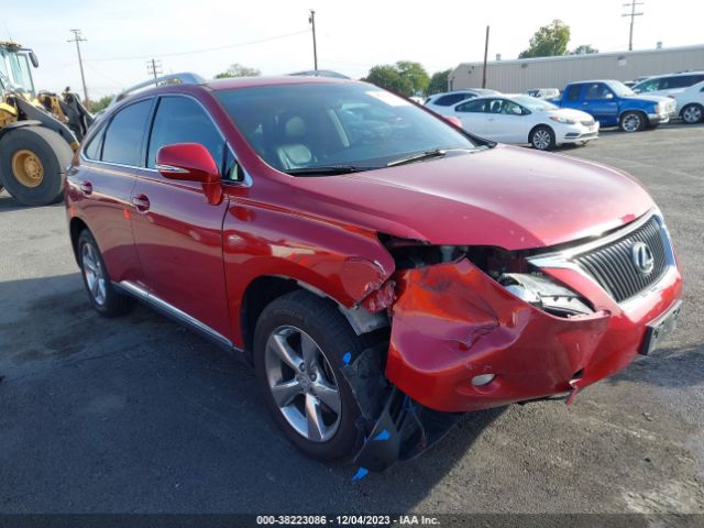 LEXUS RX 350 2010 jtjzk1ba7a2403103