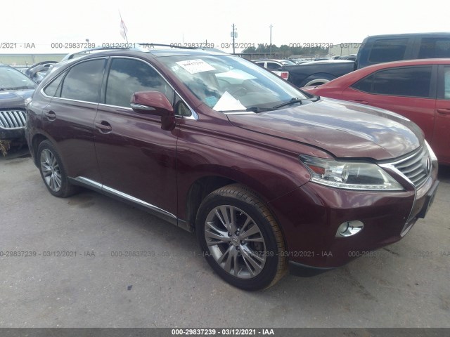 LEXUS RX 350 2013 jtjzk1ba7d2006317