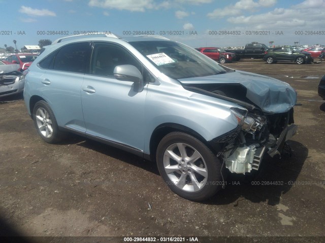 LEXUS RX 350 2010 jtjzk1ba8a2404163