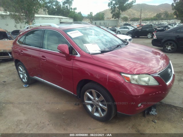 LEXUS RX 350 2011 jtjzk1ba8b2411230