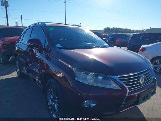 LEXUS RX 350 2013 jtjzk1ba8d2007086