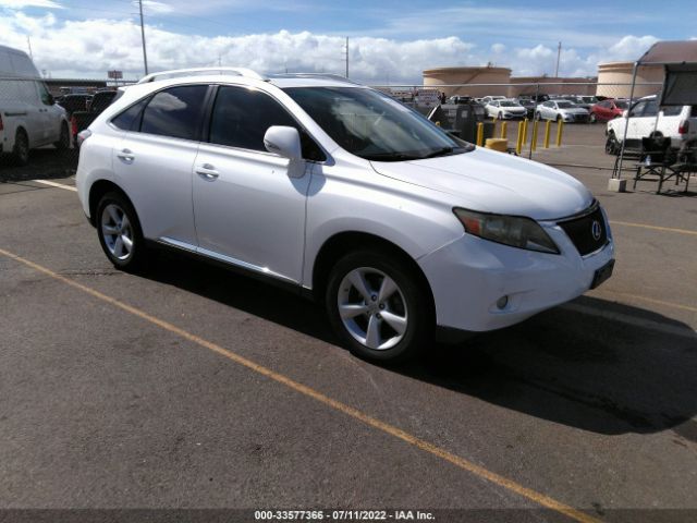 LEXUS RX 350 2010 jtjzk1ba9a2002278