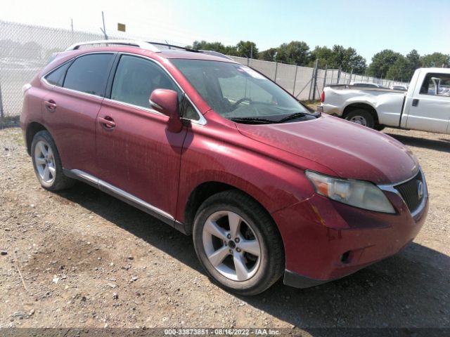 LEXUS RX 350 2010 jtjzk1ba9a2402356