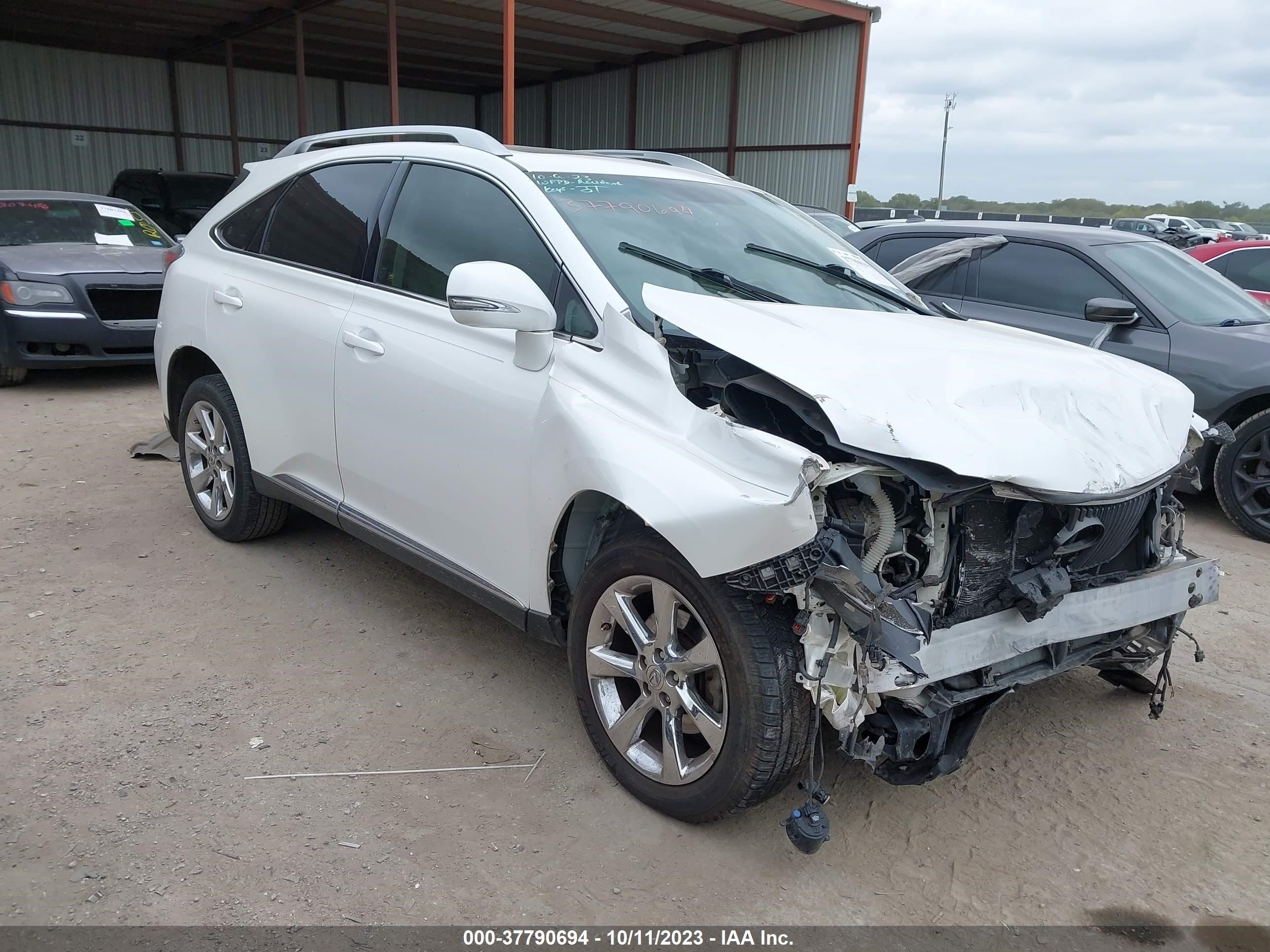 LEXUS RX 2010 jtjzk1baxa2403774