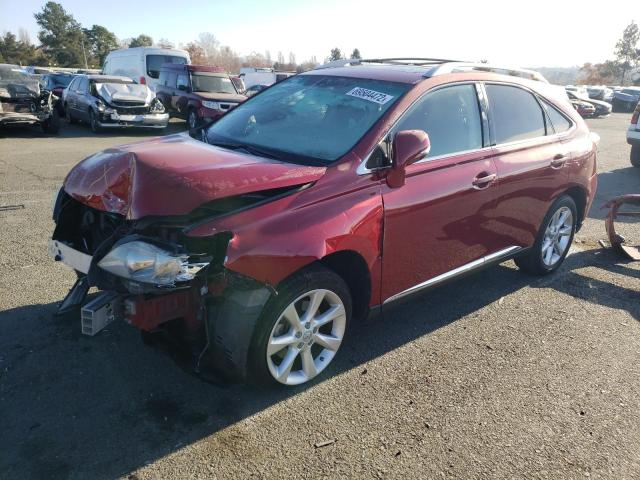 LEXUS RX 350 2010 jtjzk1baxa2406514