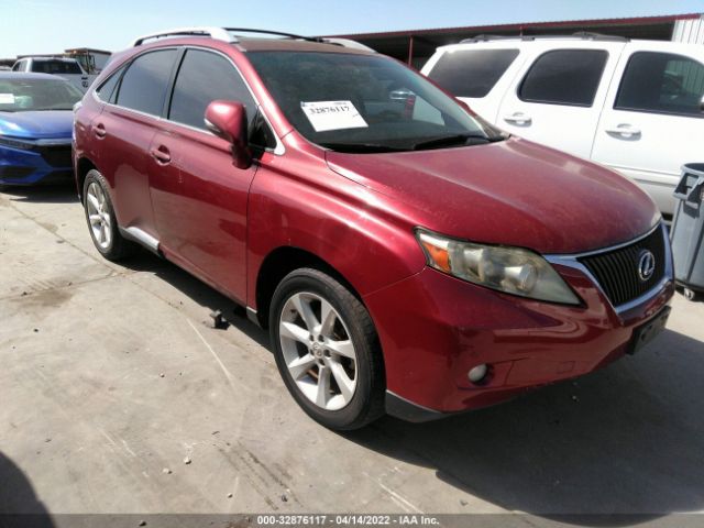 LEXUS RX 350 2010 jtjzk1baxa2410904