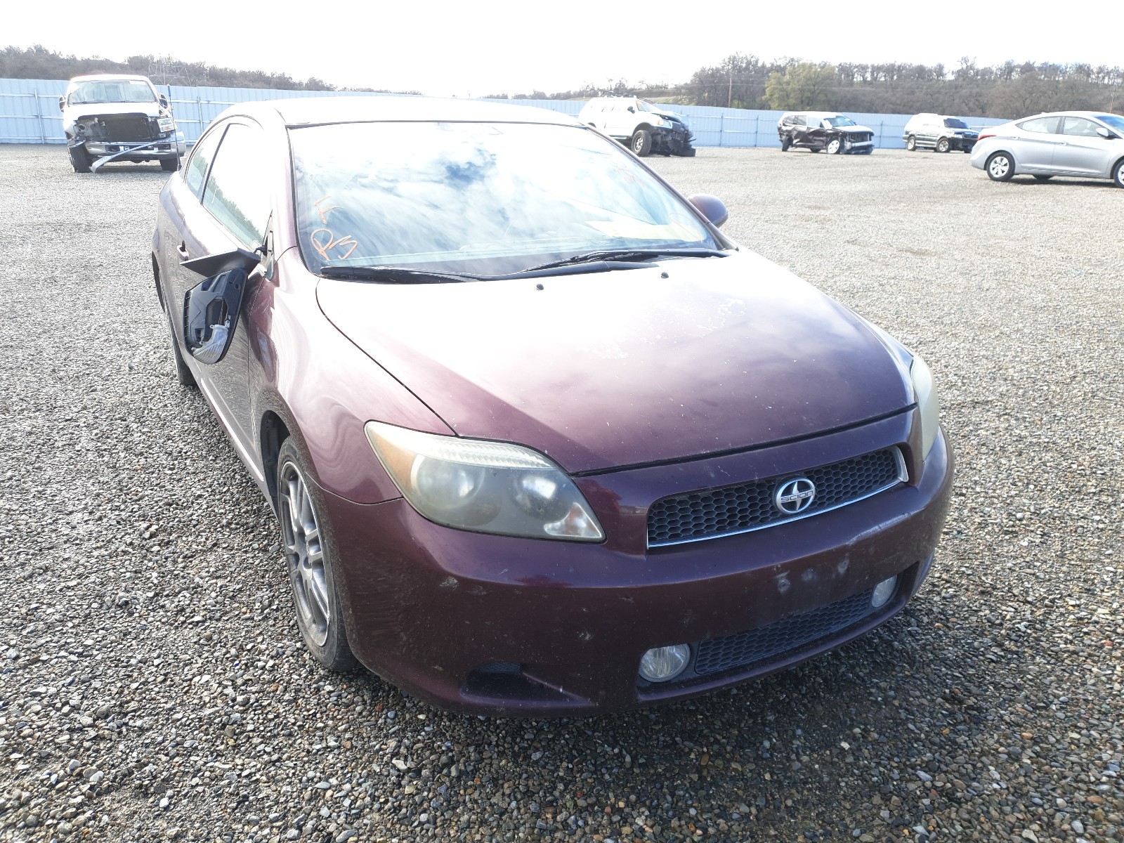 TOYOTA SCION TC 2006 jtkde177960074854