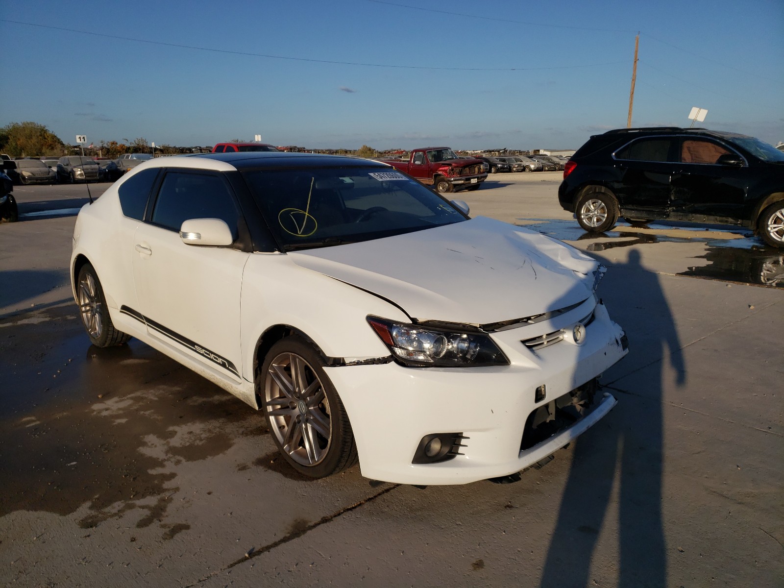 TOYOTA SCION TC 2012 jtkjf5c77c3030214