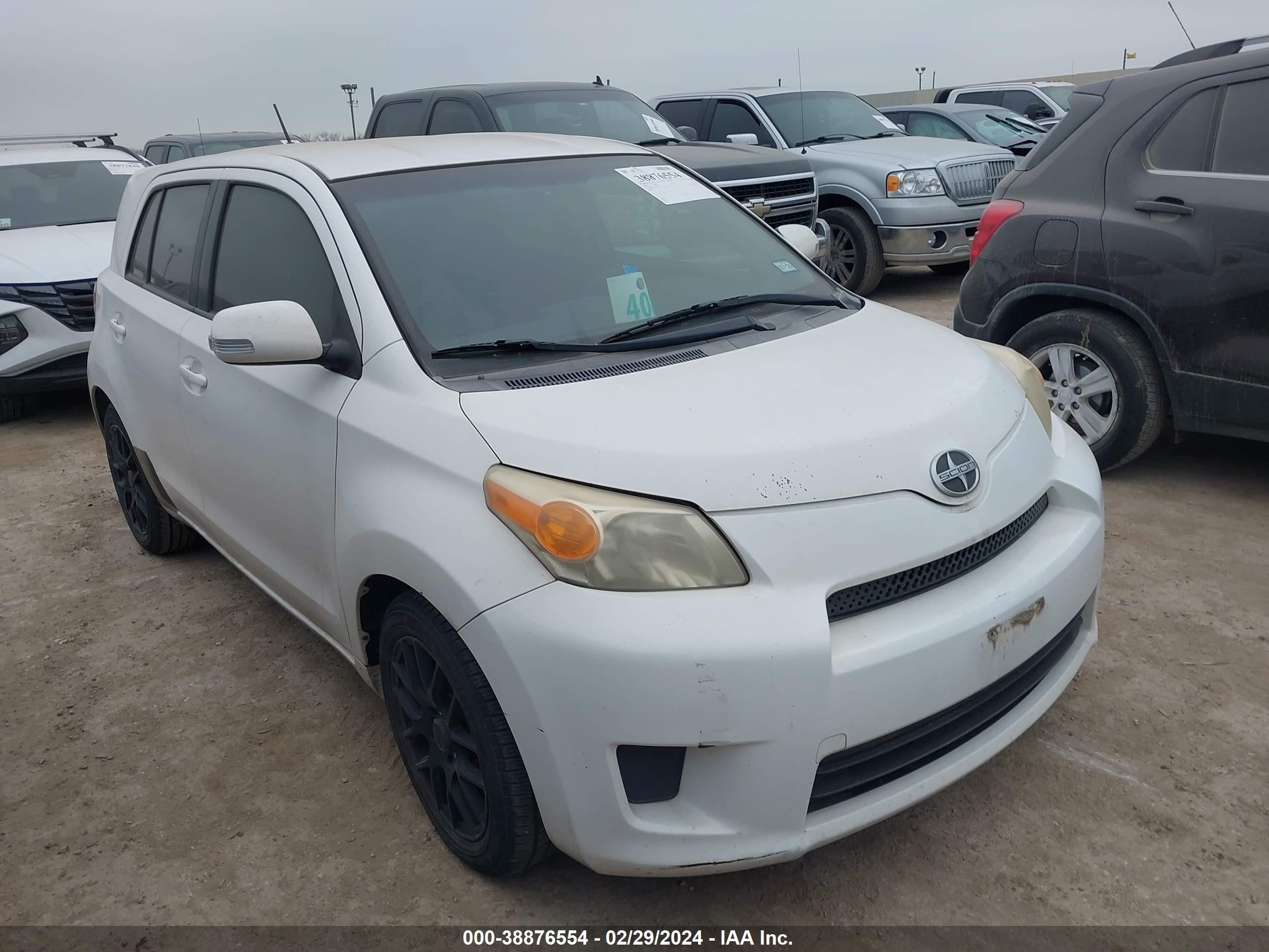 SCION XD 2008 jtkku10408j008393