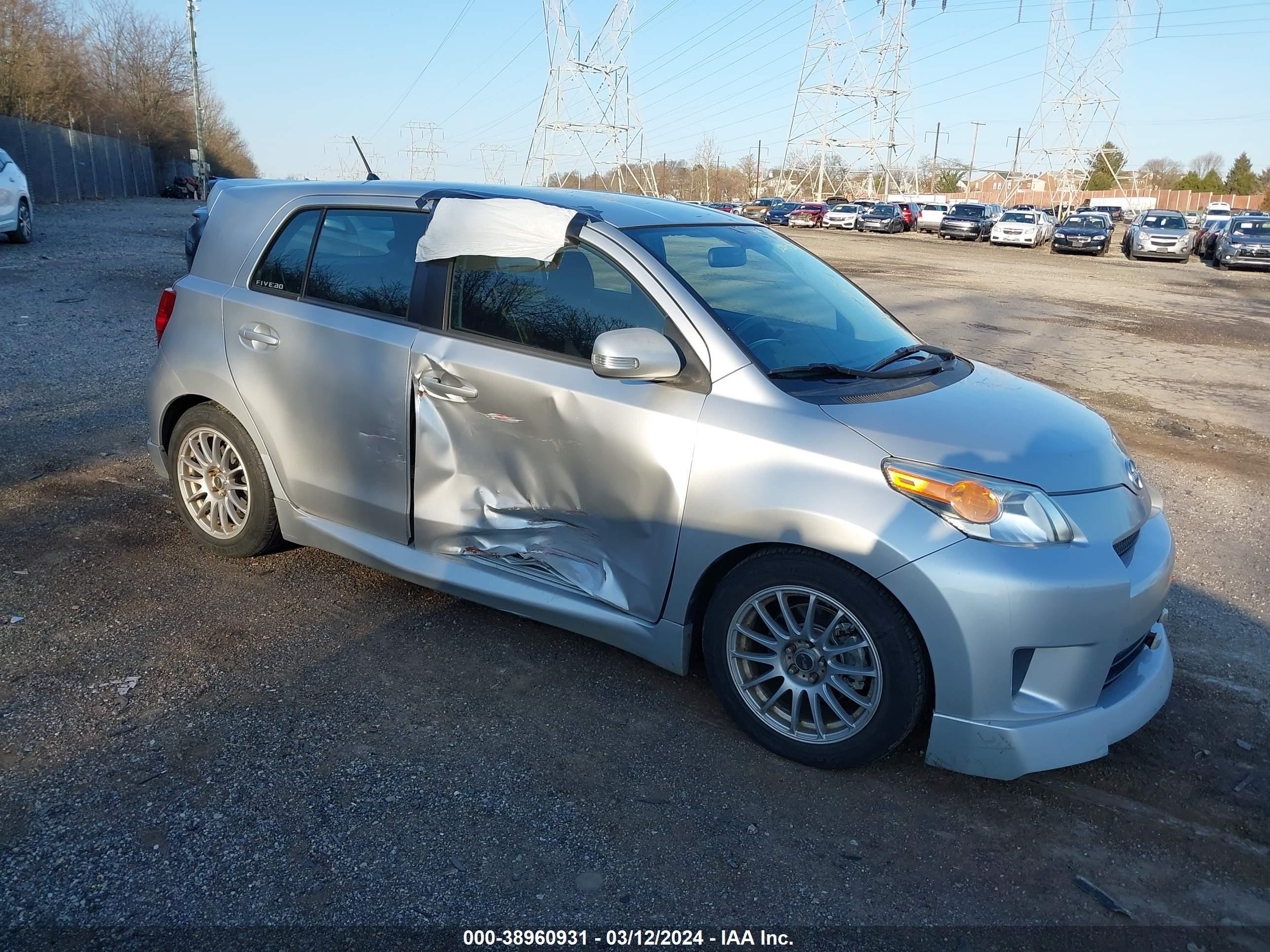 SCION XD 2008 jtkku10428j013661