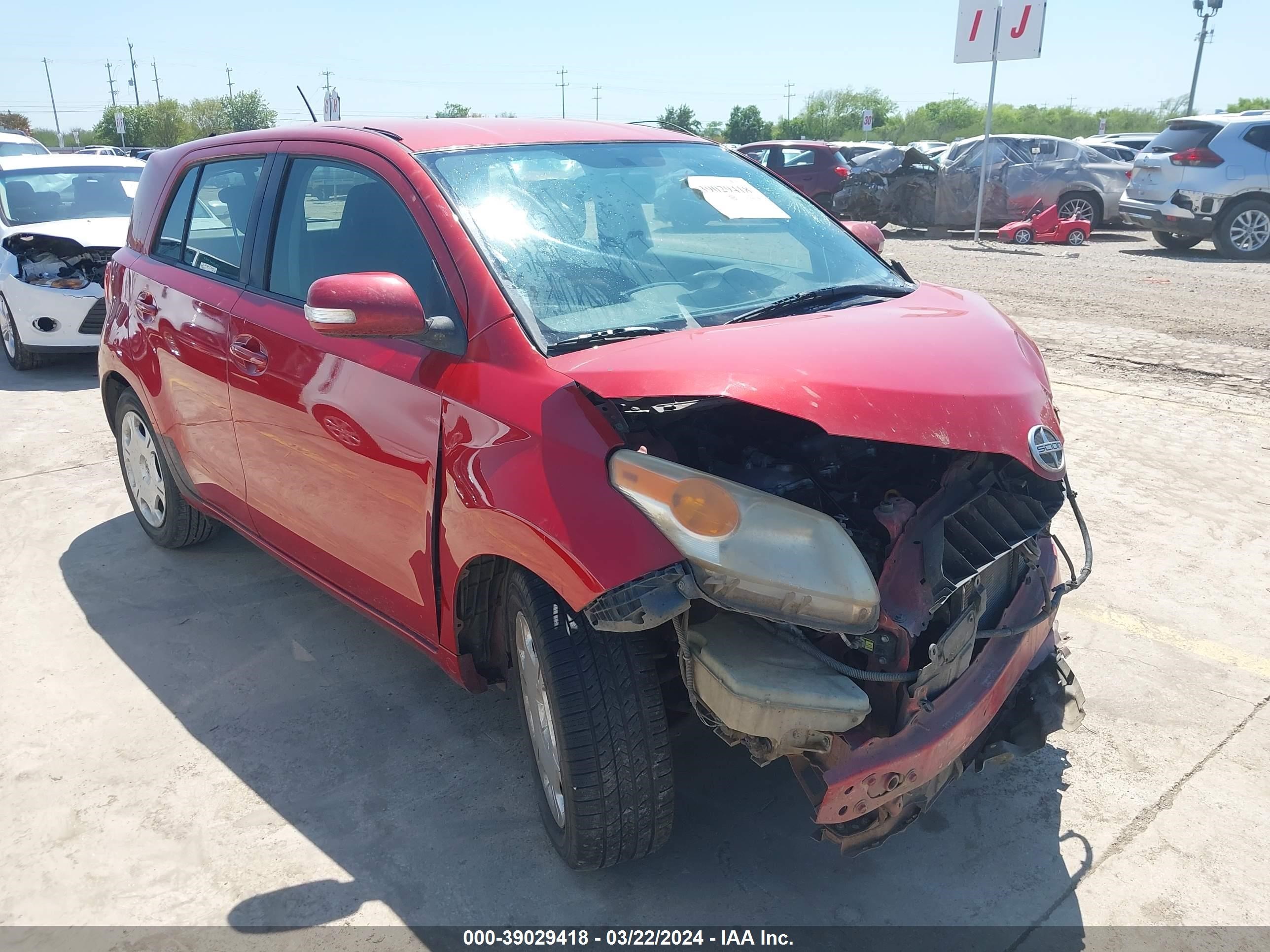 SCION XD 2009 jtkku10449j047344