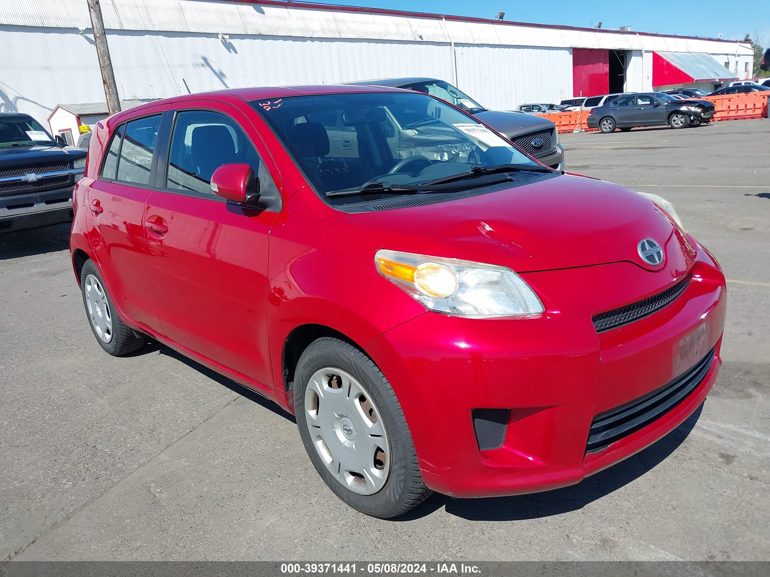 SCION XD 2008 jtkku10498j017609