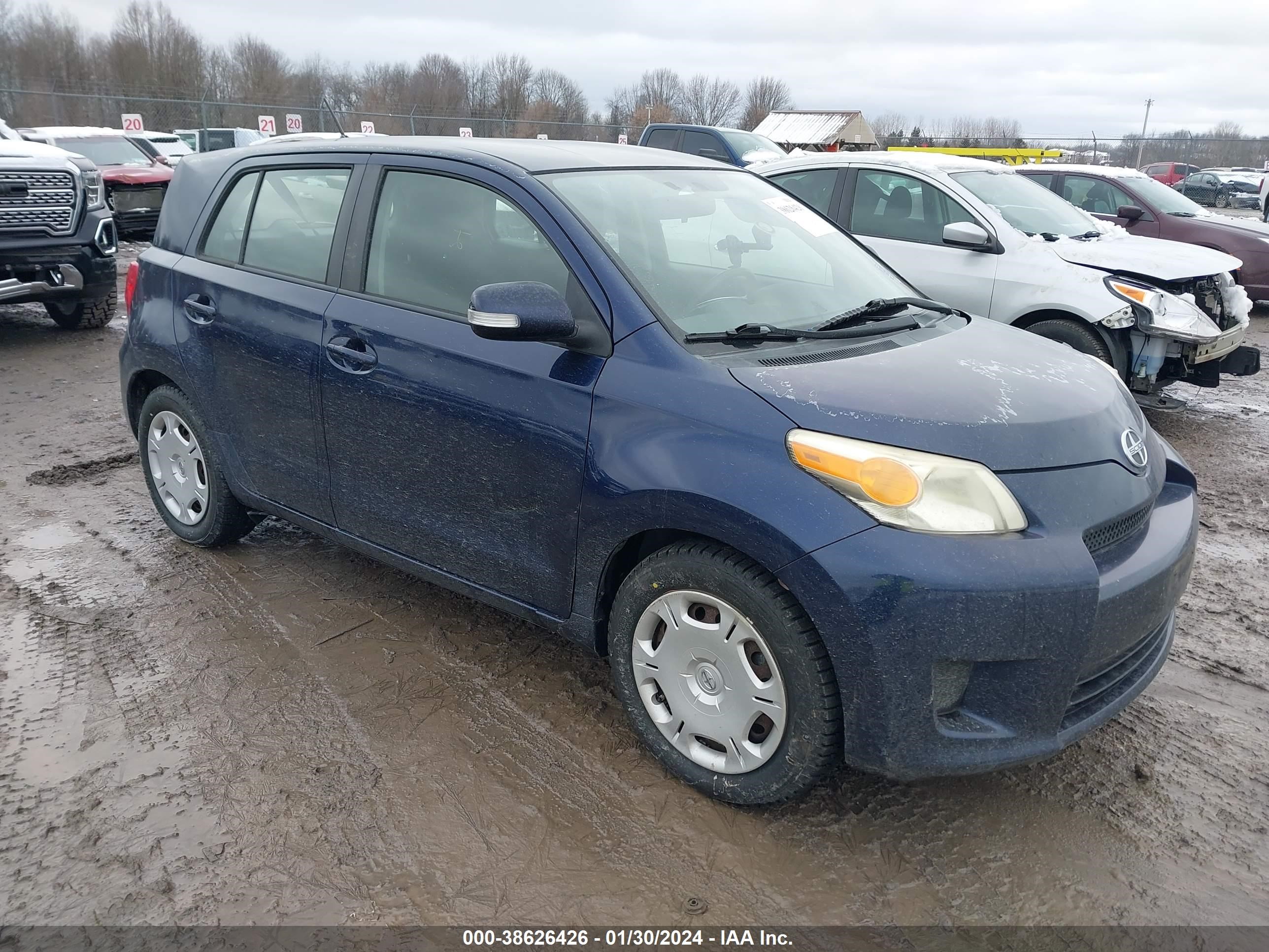 SCION XD 2008 jtkku104x8j008045