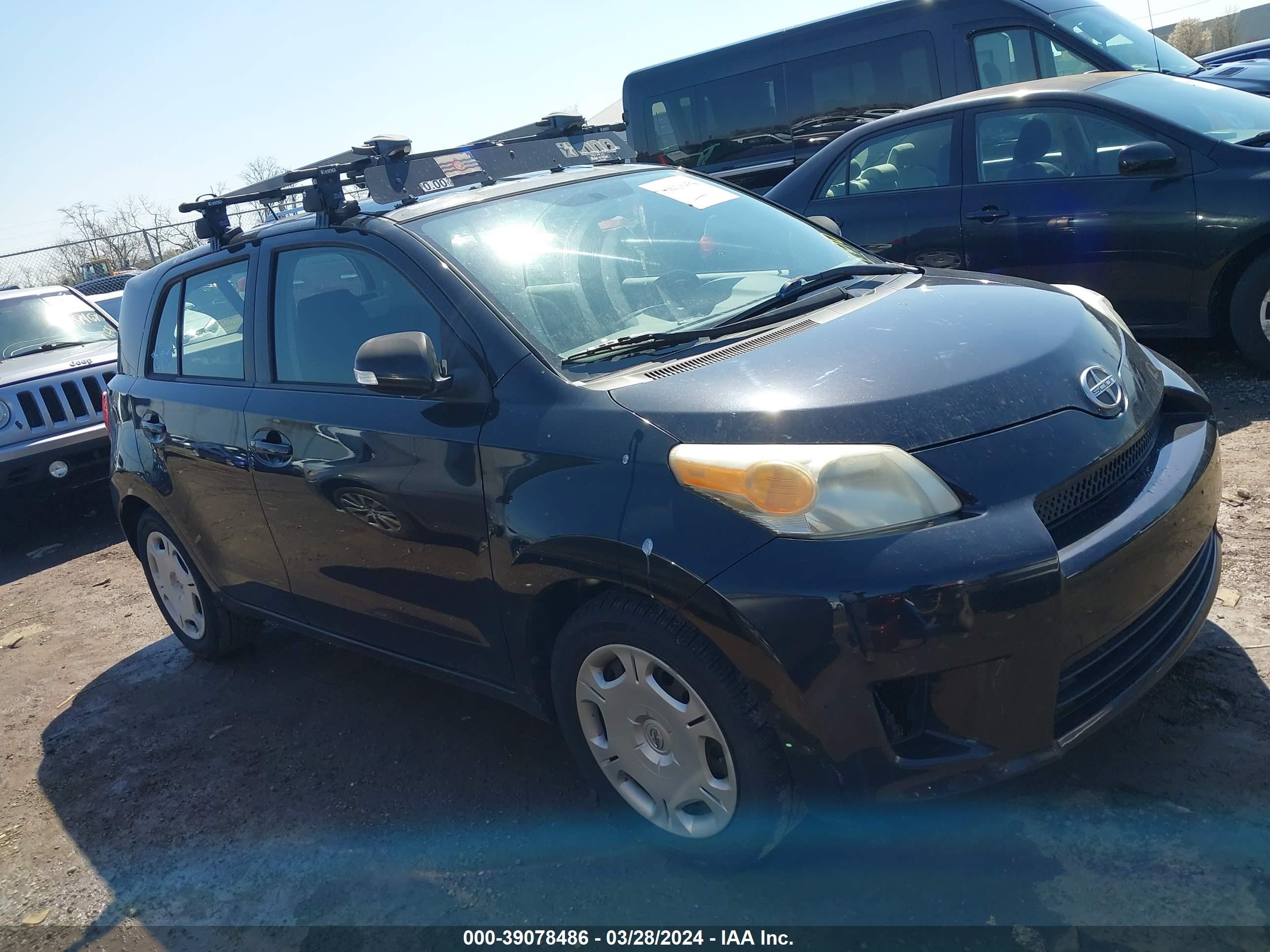 SCION XD 2008 jtkku104x8j026268