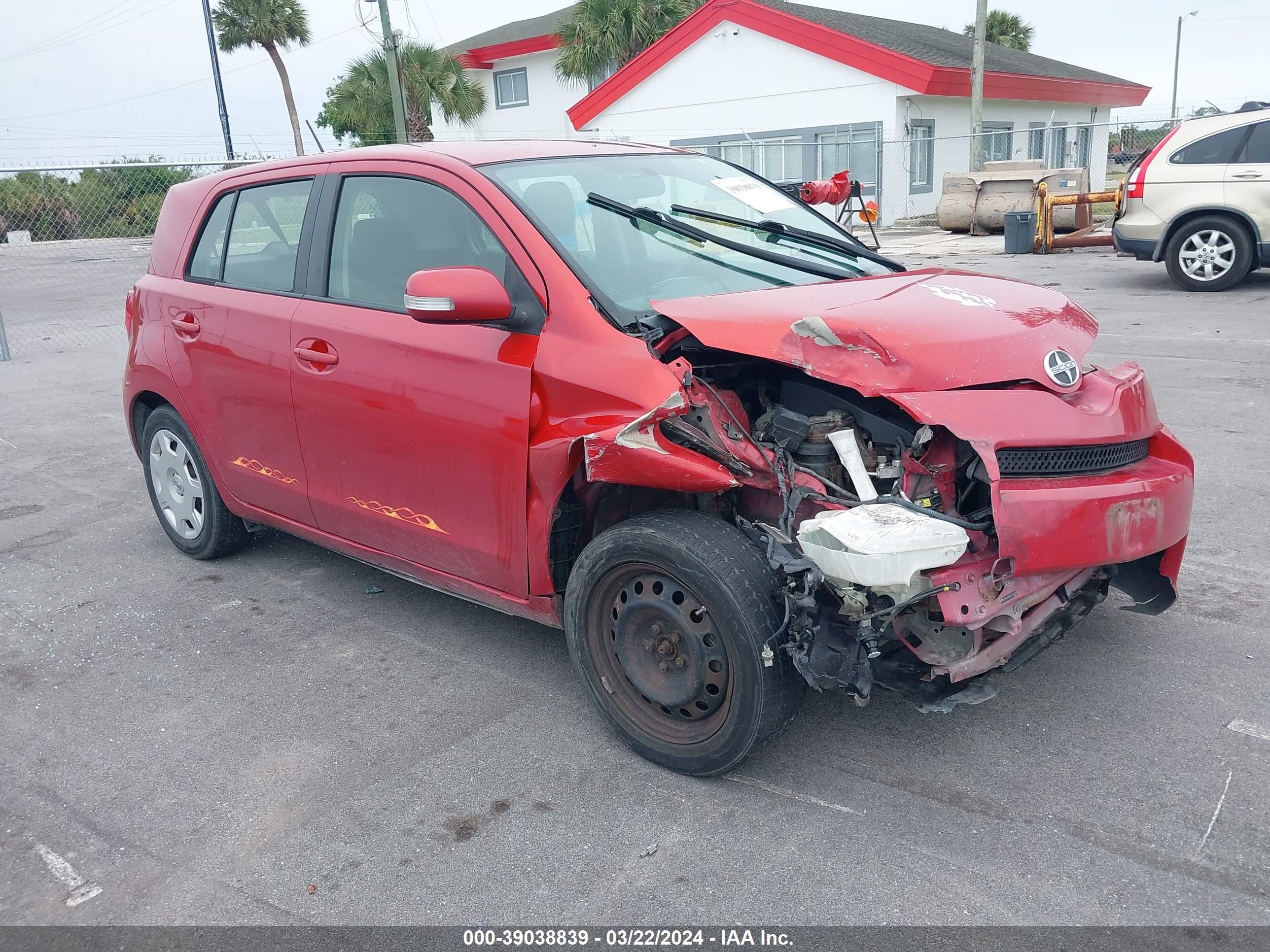 SCION XD 2010 jtkku4b48a1000689