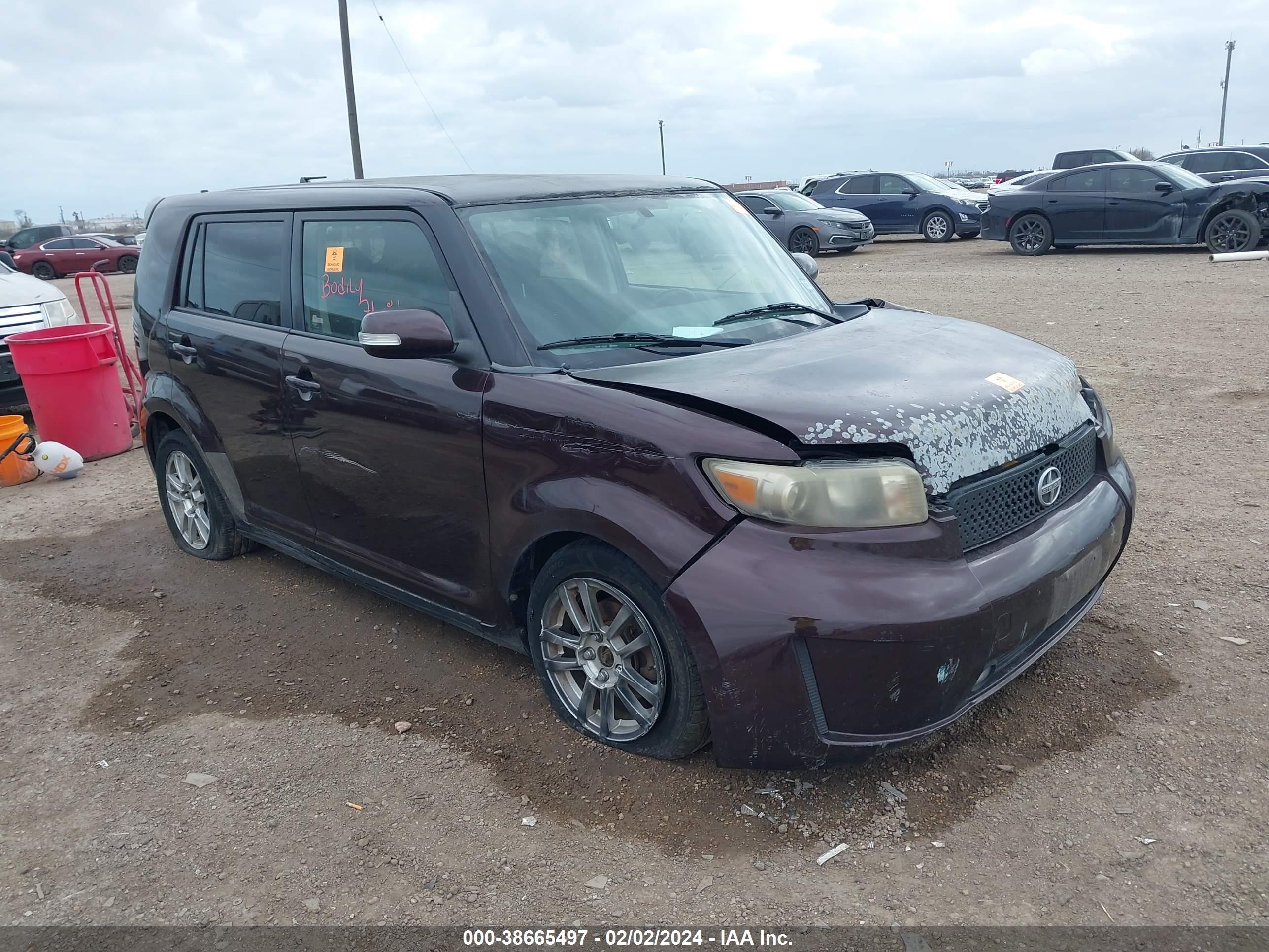 SCION XB 2008 jtlke50e481011693