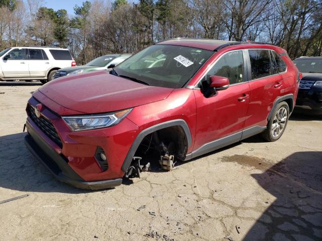 TOYOTA RAV4 XLE P 2019 jtma1rfv6kj022591