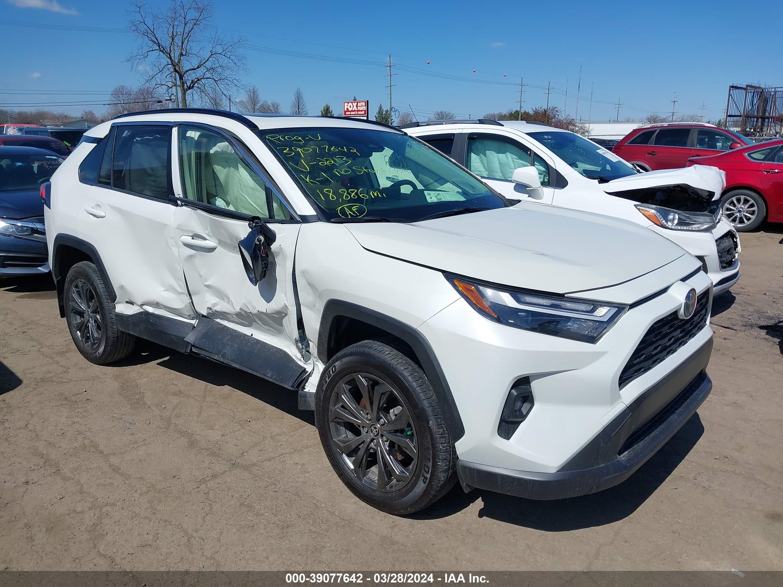 TOYOTA RAV 4 2022 jtmb6rfv2nd052213